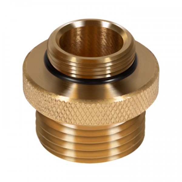 Manicar Vacuum Breaker adapter Brass Replaces 34HF 50HF and 55437,Compatible with Woodford Model 24 26 43 44 45 46 74 75 84 and Y2 Wall Hydrants Single Check,w/a Straight-Through Connector
